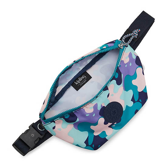 Kipling Fresh Lite Printed Waist Bags Camo Splash | CA 1005UZ